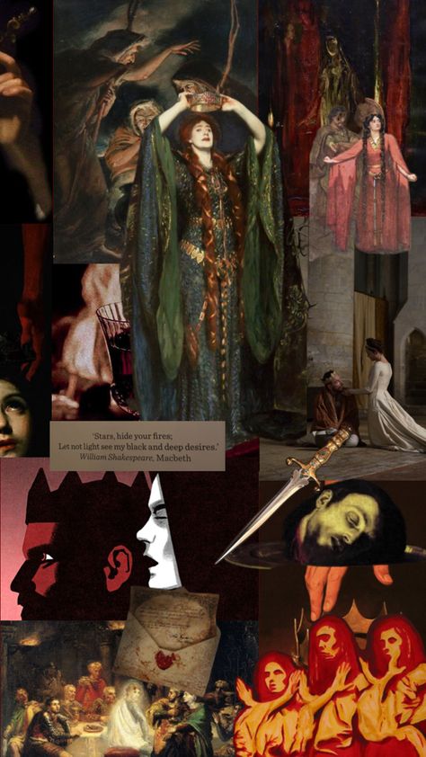 Based on ‘Macbeth’ by William Shakespeare Macbeth Witches, Macbeth William Shakespeare, Lady Macbeth, Regency Era, William Shakespeare, Art Inspo, Literature, Witch, Art