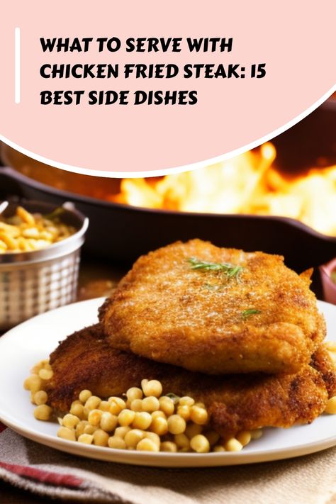 Elevate your chicken fried steak game with these delicious side dish ideas! 🤤🥔 #comfortfood #southerncooking #delicious Steak Sandwich Sides, Grilled Corn On Cob, Spicy Grilled Shrimp, Maple Glazed Carrots, Sandwich Sides, Honey Glazed Carrots, Sweet Potato Fries Baked, Side Dish Ideas, Delicious Side Dishes