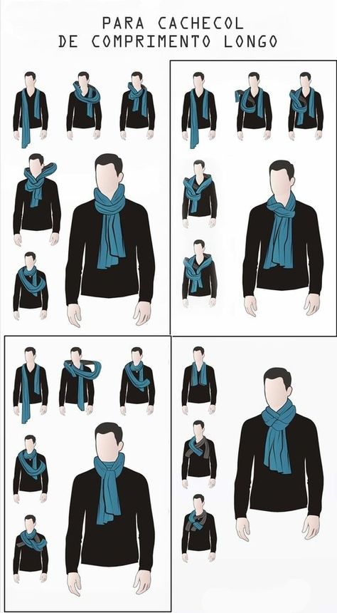 Scarf Outfit Men, Simpul Dasi, Mens Scarf Fashion, Real Men Real Style, Tie A Scarf, Ways To Wear A Scarf, Men Fashion Casual Shirts, Men Stylish Dress, Mens Style Guide