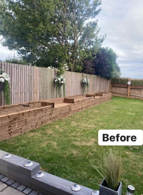 Mrs Hinch shows off stunning garden transformation which is so good it 'took her breath away' Garden Transformation, Narrow Garden, Mrs Hinch, Building A Pergola, Back Garden Design, Patio Garden Design, Garden Makeover, Patio Furniture Ideas, Fence Landscaping