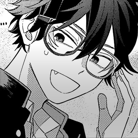 Nerdy Anime Boy, Anime Nerd Glasses, Ichikura Dan, Anime Glasses Boy, Boy Pfp, Boys Glasses, Nerd Glasses, Manga Pfp, Anime Nerd