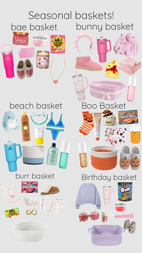 #baskets#credtocreator Clean Girl, Sweet 16, Girly Things, Baskets, Christmas Gifts, Christmas, Gifts, Quick Saves