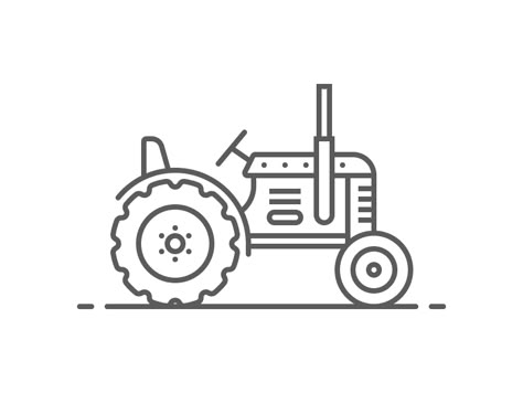 Great work from a designer in the Dribbble community; your best resource to discover and connect with designers worldwide. Tiny Tractor Tattoo, Fine Line Tractor Tattoo, Simple Tractor Tattoo, Tractor Tatoos, Tractor Outline Tattoo, Tractor Line Drawing, Simple Tractor Drawing, Small Tractor Tattoo, Tractor Tattoo Ideas