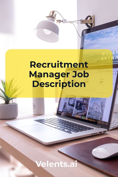 Recruitment Manager Job Description template includes a detailed overview of the key requirements, duties, responsibilities, and skills for this role. It's optimized for posting on online job boards or careers pages and easy to customize this template for your company. Living In A Hotel, Regulatory Affairs, Job Description Template, Insurance Sales, 5 Year Plan, Accounts Payable, Driving Instructor, Interview Skills, Accounting Manager