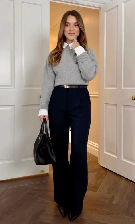 City Office Outfit, Winter Formal Office Outfits Women, Women Lawyers Work Outfits, Business Casual Outfits Law Firm, Lawyer Outfit Winter, Politician Women Outfits, Lawyer Aesthetic Outfit, Modest Interview Outfit, Female Politicians Outfit