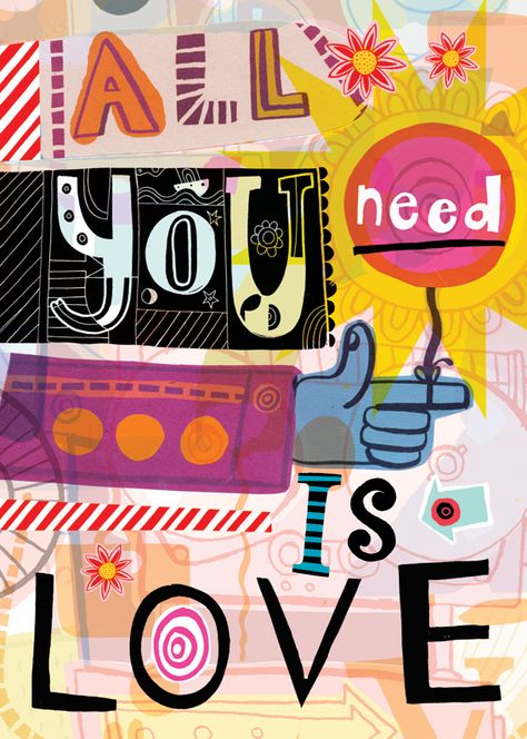 All you need is love - The Beatles Beatles Lyrics, I'm With The Band, All You Need Is Love, Journal Inspiration, The Words, Ganesha, Love Is All, All You Need Is, Make Me Smile