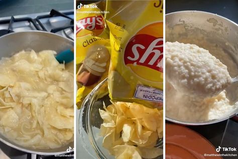 Sausage Sliders, Sour Cream Chips, Make Mashed Potatoes, Crockpot Mashed Potatoes, Lays Chips, Easy Mashed Potatoes, Creamed Potatoes, Making Mashed Potatoes, Honey Mustard Sauce