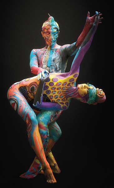 #Bodypainting artist Agnieszka Glinska; Photographer Andrea Peria, featured in The Human Canvas ^ch Japanese Tattoo Symbols, Face Painting Tutorials, Mannequin Art, Belly Painting, Traditional Japanese Tattoos, Human Canvas, Painting Tattoo, Face Painting Designs, Airbrush Art