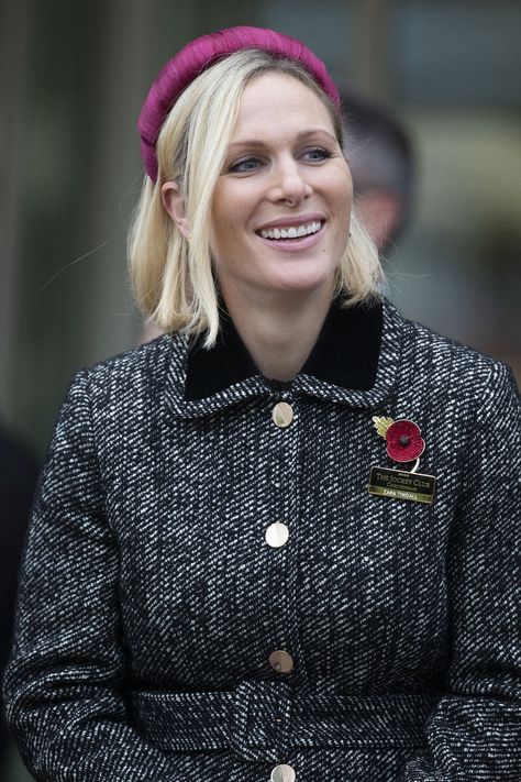 Zara Tindall Attends Equestrian Event Zara Hats, Zara Tindall, Royal Hats, Zara Phillips, Equestrian Events, Royal Portraits, Mike Tindall, 13 November, Royal Colors