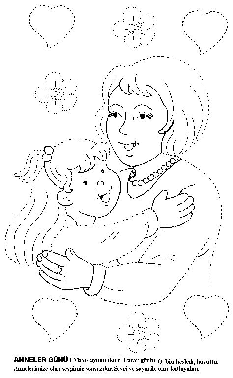 Download free printable mother’s day coloring pages for preschool Trace Worksheet, Coloring Pages For Preschool, Mothers Day Coloring Pages, Mother's Day Activities, 8 Mart, 8 Martie, Worksheets For Preschool, Fine Motor Skills Activities, String Art Diy