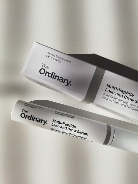 The Ordinary Lash Serum, The Ordinary Serum, Diy Skin Care Routine, Lash Serum, Pretty Skin Care, Affordable Skin Care, Cosmetic Items, No Eyeliner Makeup, Makeup Items