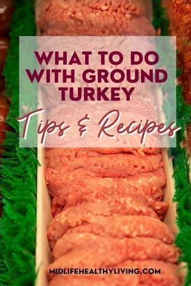 If you have some extra ground turkey just sitting in your fridge and wondering what to do with it, then you have to check out these tips and recipes for using up ground turkey! Find recipes for lunch or dinner that all feature ground turkey or just look at some tips and facts about storing and keeping ground turkey. Check out these easy ground turkey recipes and tips today! What To Make With Turkey Burger, How To Use Ground Turkey, Cooking Ground Turkey, Cooking With Ground Turkey, Grown Turkey Recipes Meals, Recipes For Turkey Ground Meat, Ground Turkey Marinades, Easy Recipe With Ground Turkey, What Can You Make With Ground Turkey