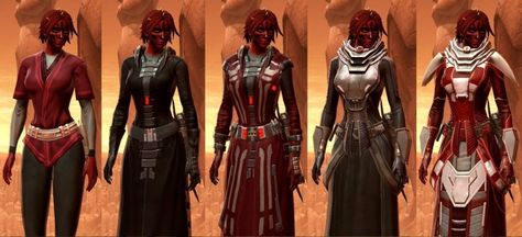 Gear Progression sith inquisitor Swtor Sith Inquisitor, Swtor Sith, Sith Inquisitor, Star Wars Design, The Old Republic, Star Wars Artwork, Unique Styles, Evolution, Unique Style