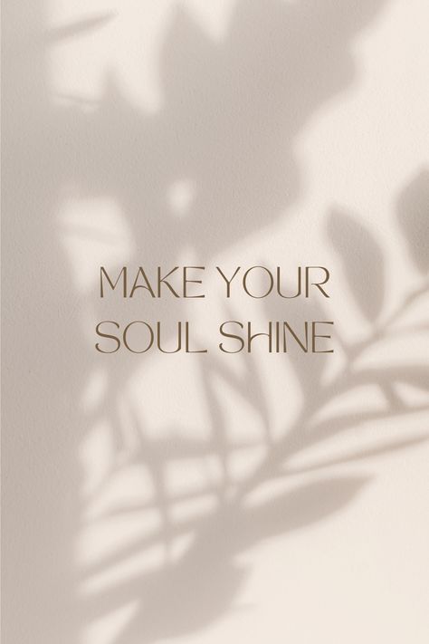 Do What Makes Your Soul Shine, Friday Aesthetic Quotes, Blond Quotes, Boho Sayings, Silver Lining Quotes, Soulful Aesthetic, Quotes Shine, Natural Care Products, Quotes Happy Life