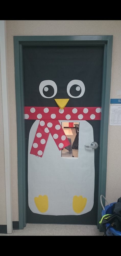 Penguin Classroom Door, January Door Decorations, Preschool Door Decorations, Winter Door Decorations Classroom, Winter Classroom Door, Winter Valentines, Winter Classroom Decorations, Door Decorations Classroom Christmas, Valentines Door