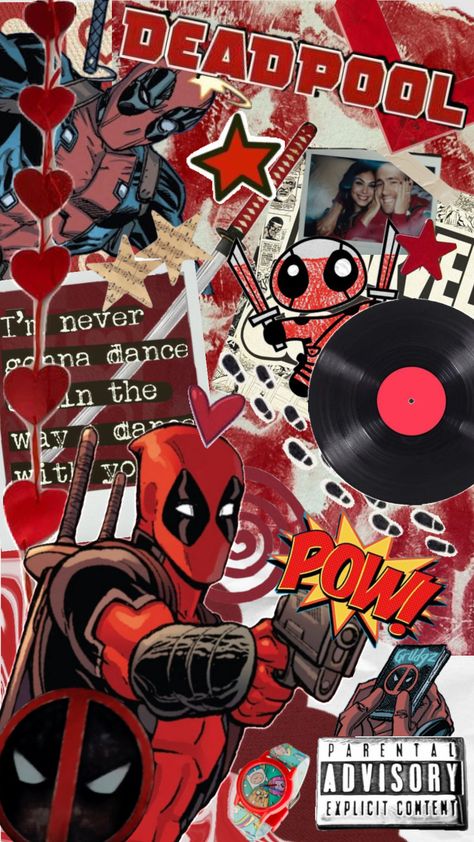 Deadpool Yayaya <3 #fyp #shufflefyp #deadpool #marvel #red #love #wadewilson Deadpool Wallpaper Iphone, Cute Deadpool, Deadpool Y Spiderman, Deadpool Pictures, Deadpool Artwork, Marvel Phone Wallpaper, Teen Wallpaper, Deadpool Art, Cute Backgrounds For Iphone