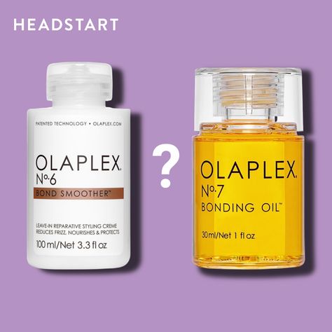 Olaplex Before And After, Olaplex No 6, Olaplex Products, Heat Protectant Hair, Heat Protectant, Hair Color Techniques, Hair Advice, Oil Treatments, What Is The Difference Between