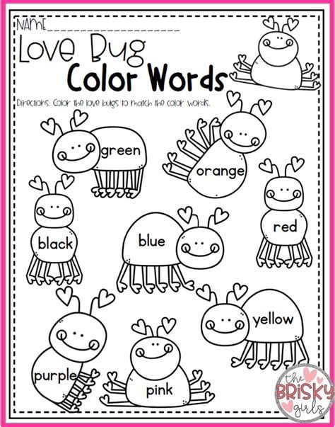 February Preschool Worksheets, February Worksheets, Valentines Colors, Valentine Worksheets, Preschool Valentine, Kindergarten February, Kindergarten Valentines, Valentine Printables, February Activity