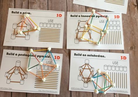 Math can evoke extreme reactions, but it can actually be quite fun! Check out these enjoyable Math Crafts and Activities for kids to try this World Maths Day. Math College, Math Projects, Math Geometry, Stem Projects, Homeschool Math, 4th Grade Math, 3rd Grade Math, 2nd Grade Math, Middle School Math