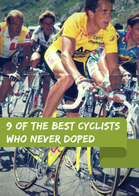 In the last few years, it's become apparent the world of cycling is dealing with more than just a few bad apples; cheating goes much deeper and is a systemic problem within the sport. Having said that, there are still a few "good apples" who give fans hope for a clean peloton. 9 of the Best Cyclists Who Never Doped http://www.active.com/cycling/Articles/9-of-the-Best-Cyclists-Who-Never-Doped.htm?cmp=17N-PB33-S32-T6---1092 Bike Workouts, Bike Humor, Running Food, Road Bicycle Racing, Gear Bicycle, Swimming Workouts, Women's Lacrosse, Racing Cyclist, Cycling Pictures