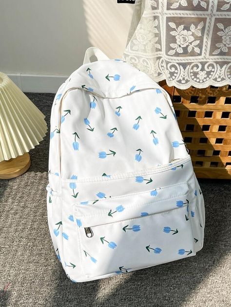 Plant Bags, Stylish School Bags, Aesthetic Backpack, Latest African Men Fashion, Functional Backpack, Floral Backpack, Backpack For Teens, College Bags, Patterned Backpack