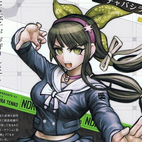 Tenko Chabashira Icon, Tenko Chabashira, Byakuya Togami, Makoto Naegi, Mikan Tsumiki, Nagito Komaeda, Danganronpa V3, Girl Icons, Danganronpa