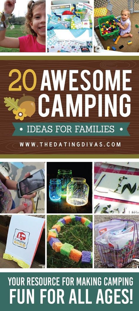 Camping Hacks With Kids, Camping Activities For Kids, Retro Camping, Camping List, Camping Organization, Festival Camping, Family Camping Trip, Camping Checklist, Camping Games