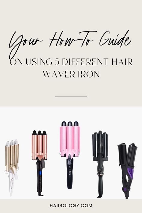 Best Wave Hair Tool, Waver Iron Hairstyles Long Hair, Best Hair Waver Iron, Hair Waver Hairstyles, Best Hair Tools For Waves, How To Do Beach Waves On Short Hair, Three Prong Iron Waves, Wavy Hair Curling Iron Beach Waves, Hair Waver Styles Medium