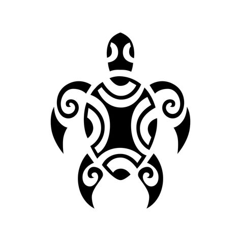 tartaruga marinha em estilo tribal de tatuagem maori. esboço ou logotipo preto e branco. Hawaiian Turtle Tattoos, Sea Turtle Tattoo, Polynesian Tattoo Designs, Maori Tattoo Designs, Maori Designs, Tattoo Templates, Turtle Tattoo, Maori Art, Tattoo Sketch