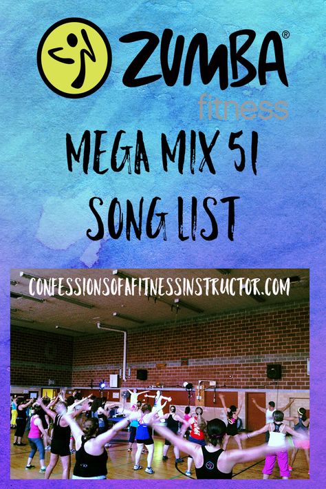 Love Zumba and want to know what music is coming up in your fitness class? Check out the song list for Mega Mix 51 sent to Zumba Fitness Instructors January 2016 Zumba Songs, Zumba Instructor, Pole Dance Moves, Boot Camp Workout, Gym Workout Outfits, Aerobics Workout, Zumba Fitness, Half Marathon Training, Zumba Workout