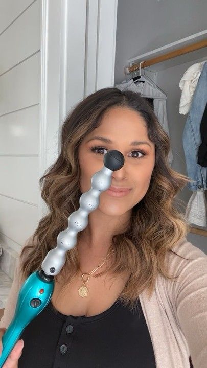 Bubble Wand Curls, Bubble Curling Wand, Hair Equipment, Hair Curler Wand, Wand Curler, Wand Hairstyles, Bubble Wand, Bubble Wands, Hair Curler