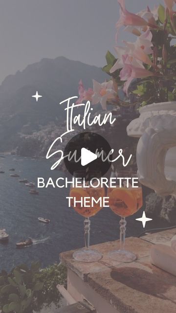 Bridal & Wedding Inspo🤍 on Instagram: "✨SAVE this for your future wedding planning & inspiration!  💍2024 Bachelorette Party Themes part thirteen - Italian Summer🍹  👉🏼FOLLOW & check out @bridetobe.boulevard for more!  🤍All images saved on our Pinterest Board (🔗 in b!o)! • • • • • #weddinginspo #weddinginspiration #weddingtips #weddingtrends #bridetobe #2024bride #2024wedding #bacheloretteparty #bachelorettepartyideas #bacheloretteweekend #bachelorettepartytheme #bachparty #brideinspiration #weddingplanning  [ wedding trends, wedding planning, bride to be, 2024 bride, wedding themes, bachelorette party themes, bach party decor, bachelorette weekend ideas, 2024 wedding ]" European Bachelorette Party Theme, Italian Summer Bachelorette, Italian Bachelorette Party Theme, Italian Bachelorette, 2024 Bachelorette, Bachelorette Weekend Ideas, Bach Party Decor, Bach Party Decorations, 2024 Bride