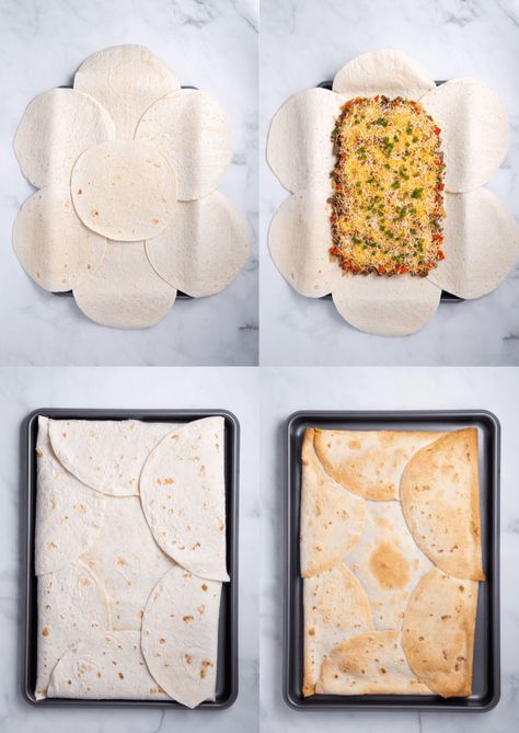 Sheet Pan Taco Quesadilla, Sheet Pan Cheese Quesadillas, Easy Sheet Pan Quesadillas, Sheet Pan Quesadillas Pioneer Woman, Sheet Pan Quesadillas Beef, Oven Quesadillas Sheet Pan, Quesadilla Pan, Quesadilla In Oven, Quesadilla Bake