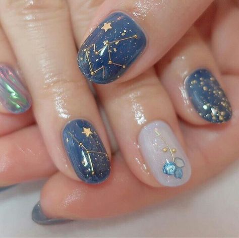 Korean Nail Art, Smink Inspiration, Kawaii Nails, Cute Nail Art, Acrylic Nail Art, Cute Nail Designs, Pretty Acrylic Nails, Nail Art Inspiration, Manicure E Pedicure