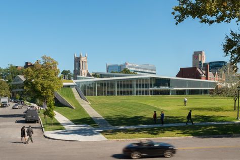 Modern University, Small University, Case Western Reserve University, Ultra Modern Homes, Architect Magazine, Contemporary Building, College Campus, Green Roof, Modern Buildings