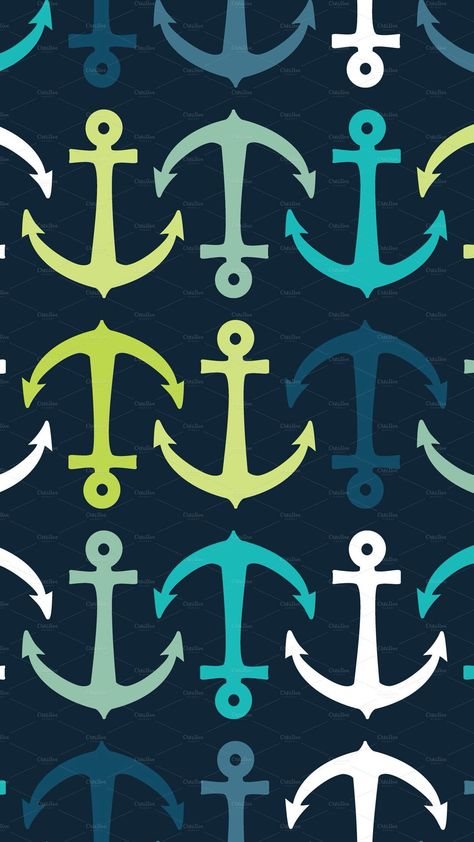 Anchor Background, Backgrounds Tumblr, Nautical Background, Sea Life Wallpaper, Anchor Wallpaper, Snowman Wallpaper, Nautical Wallpaper, Boat Wallpaper, Anchor Pattern