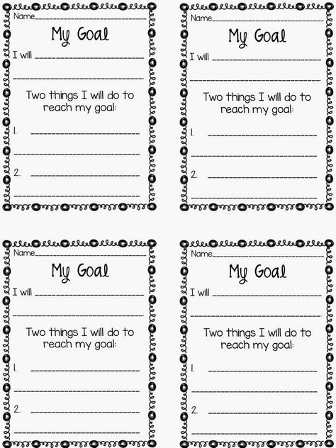 Fifth Grade Freebies: Goal! Helping Students Set and Reach Goals goal setting #goal Focus Walls, Writing Rubrics, Goal Setting For Students, Visible Learning, Exit Slips, Classroom Goals, Reach Goals, Goal Setting Template, Leader In Me