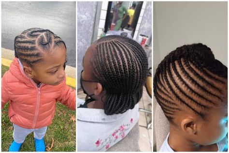 Hair Styles Lines Hairstyles, Girls Hairstyles Easy, Braiding Styles, Easy Hairstyles For School, Braid Hairstyle, African Hair, Protective Style, Athletic Hairstyles, Natural Hair Styles Easy