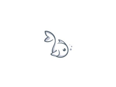 Little fish   logo Simple Fish Tattoo Design, Gold Fish Tattoo Simple, Cartoon Fish Tattoo, Goldfish Tattoo Simple, Swimming Fish Drawing, Minimalist Fish Tattoo, Little Fish Tattoo, Small Fish Tattoo, Simple Fish Tattoo