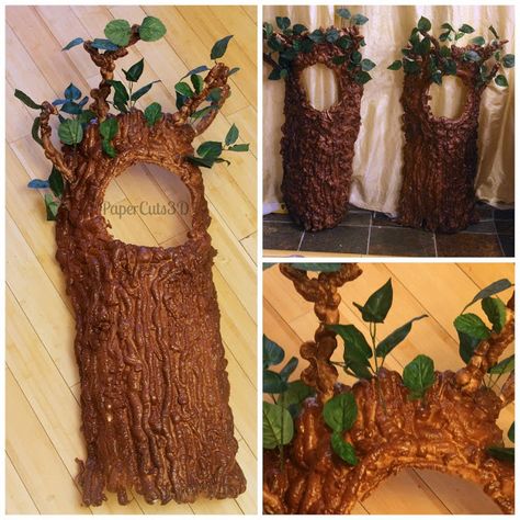 Tree Props, Tree Costume, Diy Tree, Spray Foam, Camping Theme, Vacation Bible School, Tree Crafts, Foam Crafts, In The Forest