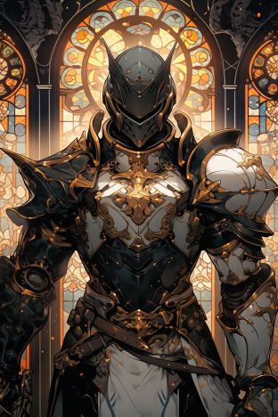 A King, Warforged Paladin Dnd, Magic Knight, Masked Warrior, Fantasy Paladin, Warforged Paladin, Armorer Artificer Dnd Infiltrator, Paladin Fantasy Art, Dark Paladin Dnd