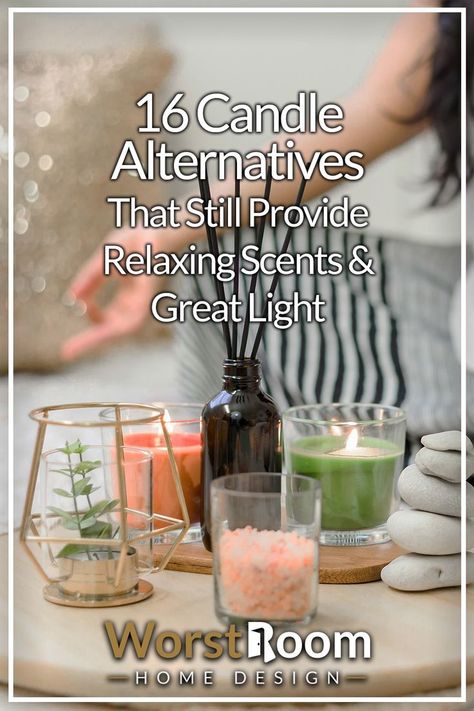 candle alternatives Candle Alternatives, Candles Light, Loft Inspiration, 16 Candles, Fire Hazard, A Lot Of People, A Fire, Smell Good, Potpourri