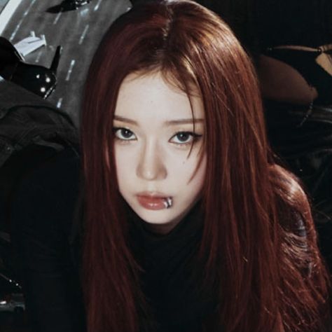 Winter Lips, I Love Winter, Red Icons:), Winter Photos, Winter Aespa, Lip Piercing, Baby Winter, Girl Icons, Korean Girl