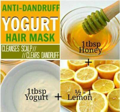 Hair Growth Mask Diy, Yogurt Hair Mask, Hair Mask For Dandruff, Home Remedies For Dandruff, Hair Mask Recipe, Dandruff Remedy, Ghd Hair, Hair Mask For Growth, Hair Dandruff