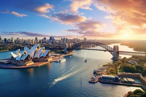 Sydney Wallpaper Desktop, City Images, Sydney Skyline, Artificial Island, Harbor Island, Sydney City, City Architecture, Aerial View, Opera House