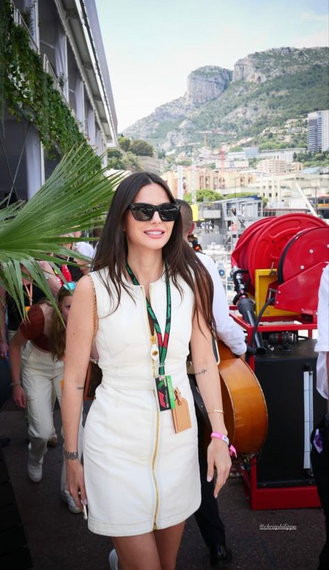 Formula 1 Paddock, F1 Lifestyle, Formula 1 Girls, F1 Wag, F1 Wags, Race Outfit, Race Day Outfits, Paddock Girls, Monaco Grand Prix