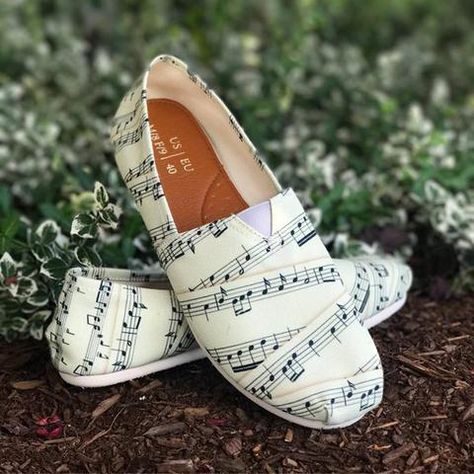 Sheet Music Casual Shoes Music Shoes, Music Tote Bag, Womens Casual Shoes, Musician Gifts, Musical Notes, Buy Shoes Online, I Love Music, Womens Casual, Denim Jacket Women