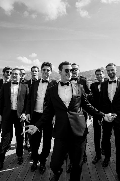 Groomsmen Photo, Black And White Tuxedo, Groomsmen Photos, Photo Board, Home Studio Music, Wedding Groomsmen, Wedding Party Photos, Money Aesthetic, Old Money Aesthetic