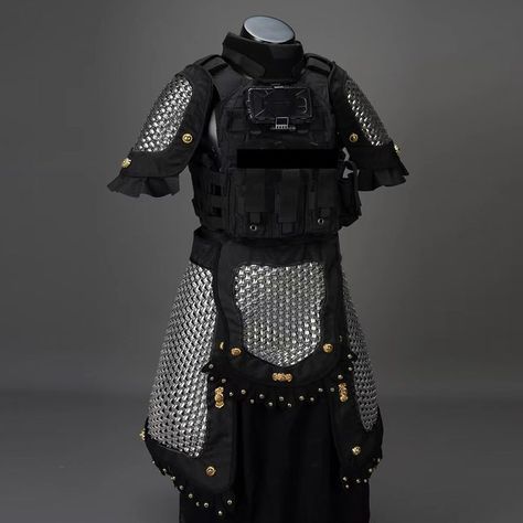 Knight Samurai, Tactical Suit, Special Forces Gear, Tactical Armor, Tactical Wear, Larp Armor, Military Armor, Battle Armor, Shoulder Armor