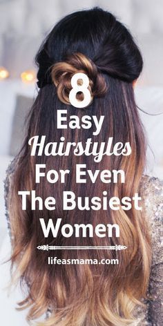 On those days it’s tempting just to throw your hair up in a ponytail or bun and even thought it’s easy to do that, it doesn’t always look that professional or beautiful. For those lazy, tiring, or busy days, try doing one of these 8 easy hairstyles that anyone can do. They’ll look stunning without having to put in a lot of effort. Easy Work Hairstyles, Dunner Wordend Haar, Short Hairstyle, Easy Hairstyles For Long Hair, Up Girl, Hair Dos, Hair Day, Diy Hairstyles, Up Hairstyles